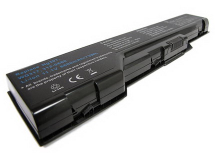 6600mAh ersatzakku für dell xps m1730