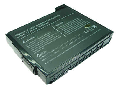 6600mAh ersatzakku für toshiba satellite p20 