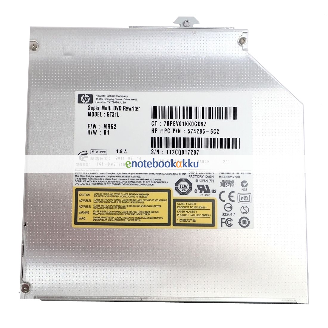 hp probook 4425s dvd-laufwerke