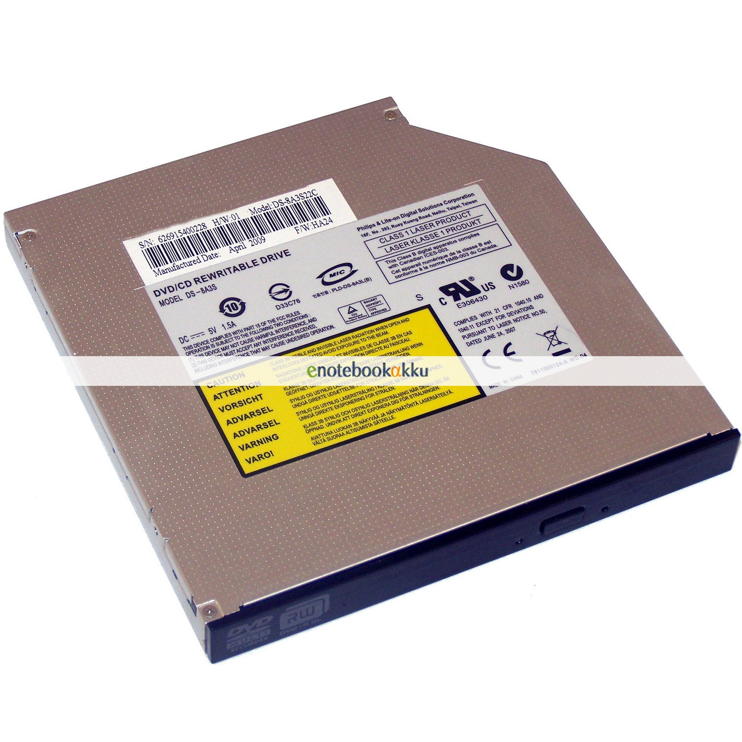 philips lite-On ds-8a3s dvd-laufwerke