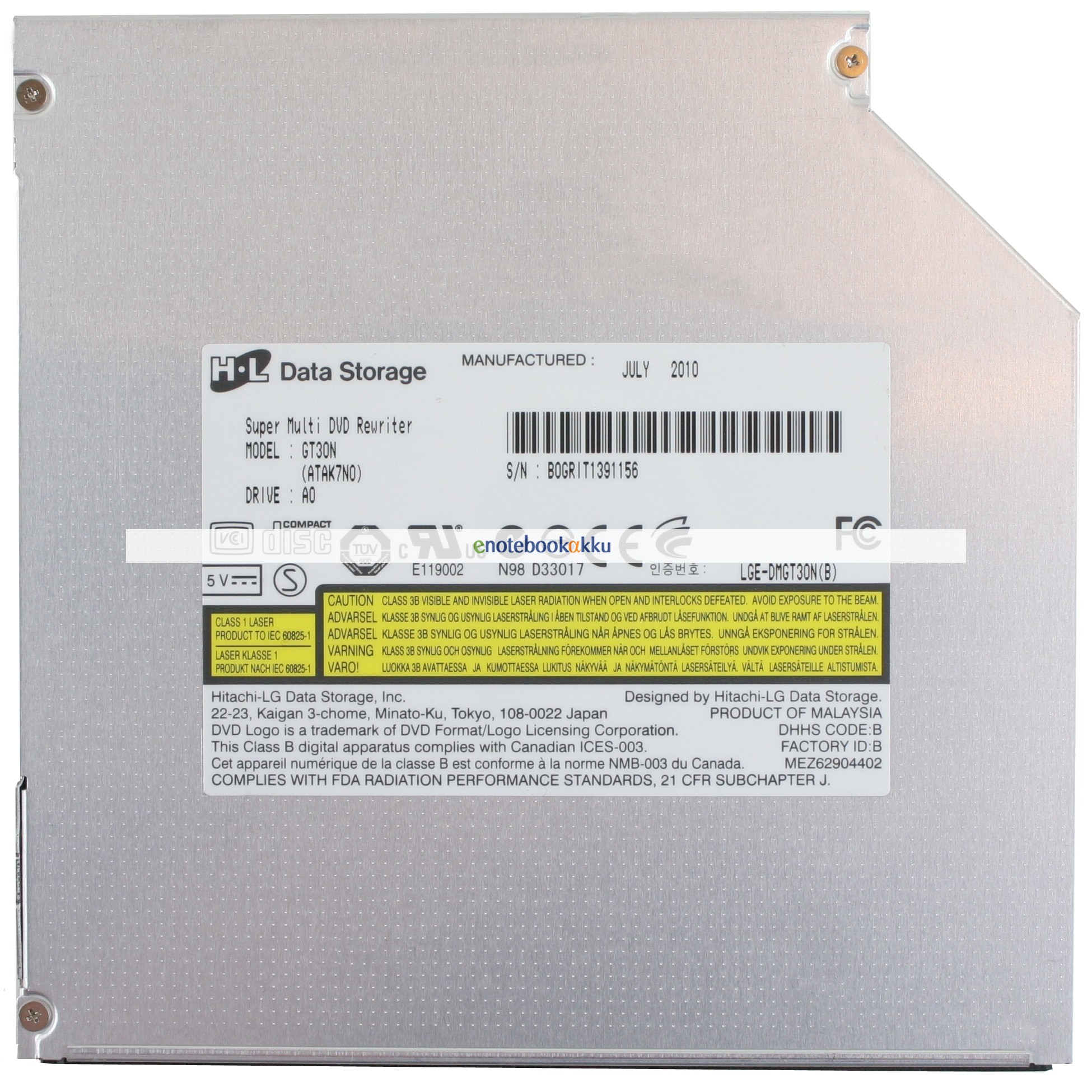 toshiba satellite c650d dvd-laufwerke